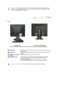 Page 17 
 
  
See  PowerSaver  described in the manual for furthe r information regarding power saving 
functions. For energy conservation, turn your monitor OFF when it is not needed, or when 
leaving it unattended for long periods.
 
 
 
 
  
  
  
  
 
 
Rear 
Simple stand Pivot stand / Sliding Stand
(The configuration at the back of the monitor may vary from product to product.)   
  
 
POWER port Connect the power cord for your monitor to the power port on the back 
of the monitor.
RGB IN portConnect the...