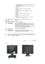 Page 23 
 
  
 
the pre-configured values may not be comfortable to your eyes 
depending on your taste.  
  If this is the case, adjust th
e brightness and contrast by using 
the OSD menu. 
2) Text  
  For documentations or works involving heavy text.
3) Internet  
  For working with a mixture of images such as text and 
graphics.
4) Game  
For watching motion pictures such as a game.
5) Sport  
For watching motion pictures such as a sport.
6) Movie  
For watching motion pictures such as a DVD or Video CD....