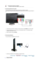 Page 22 
 
 
 
Is weak signal causing poor reception? 
     Purchase and install a signal  amplifier for better reception. 
 
3. Connecting DVD/DTV Set Top Box 
Connect to the DVD/DTVSet Top Box input if  the device has a DVD/DTV connector.  
You can watch Component simply by hooking up the Com ponent with the monitor as long as the power is 
on. 
1. Connect the port of the  DVD, VCR (DVD / DTV Set-Top Box) to the R-AUDIO-L port of the monitor. 
 
2. Connect the VIDEO OUT port of t he DVD / DTV Set-Top Box to...