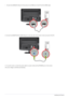 Page 192-5Installing the Product
• Connect the [HDMI(DVI) IN] port of the product to the HDMI port of the PC with the HDMI cable.
2. Connect the [HDMI/PC/DVI-D AUDIO IN] port on the re ar side of the monitor to the sound card of the PC.
3. To use the monitor, connect the power cable to a power outlet and the [POWER] port on the monitor.
(The input voltage is switched automatically.)
 