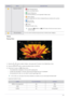 Page 66Using the Product3-6
Videos
Playing Video
1.Press the   or   button to select , then press the [ ] button in the  menu.
2. Press the   button to select th e desired video in the file list.
3. Press the [ ] button or [ ] (Play) button.
• The selected file is displayed on the top with its playing time.
• If video time information is unknown, play time and progress bar are not displayed.
• During playing the video, you can search using the   and   button.
 In this mode, you can enjoy movi e clips contained...