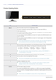 Page 363-13Using the product
3-13 Product Operating Buttons
Product Operating Buttons
ICONDESCRIPTION
Press this button to view the On Screen Display (OSD).
This button is also used to exit the OSD or to return to a higher-level OSD menu
* OSD Adjustment Lock
This function locks the OSD in order to maintain the current settings or to prevent the settings 
from being changed by another person
On: If you press and hold the MENU button down for 5 seconds, the OSD Adjustment Lock 
function is activated.
Off: If you...