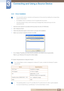 Page 4343
Connecting and Using a Source Device
3
3 Connecting and Using a Source Device
3.2.2 Driver Installation
 zYou can set the optimum resolution and frequency for this product by installing the corresponding 
drivers for this product.
zAn installation driver is contained on the CD supplied with the product.
zIf the file provided is faulty, visit the Samsung homepage (http://www.samsung.com) and 
download the file.
 
1Insert the user manual CD provided with the product into the CD-ROM drive.
2Click...