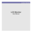 Page 1SyncMaster F2080,F2380
LCD Monitor
User Manual
 