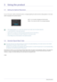 Page 203-1Using the product
3 Using the product
3-1 Setting the Optimal Resolution 
If you turn the power on after purchasing the product, a message regarding the optimal resolution setting appears on the screen.
Select a language and the optimal resolution.
 • The message appears up to 3 times if the resolution has not been set to the optimal resolution.
• To set the resolution to the optimal resolution
• When the PC is turned off, connect the product and the PC and turn the power on.
• Right-click over the...