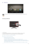 Page 53Using the Product3-5
3-5 Media Play
Connecting a USB Device
1.Turn on your TV.
2. Connect a USB device containing photo, music and/or mo vie files to the [USB] jack on the back of the TV.
3. When USB is connected to the TV, a popup window  appears. Then you can select .
 It might not work properly with unlicenced multimedia files.  Need-to-Know List before using  
• MTP (Media Transfer Protocol) is not supported.
• The file system supports FAT16, FAT32 and NTFS.
• Certain types of USB Digital camera and...