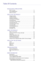 Page 2Table Of Contents
MAJOR SAFETY PRECAUTIONS
Before You Start  . . . . . . . . . . . . . . . . . . . . . . . . . . . . . . . . . . . . . . . . . . .  1-1
Care and Maintenance  . . . . . . . . . . . . . . . . . . . . . . . . . . . . . . . . . . . . . .  1-2
Safety Precautions  . . . . . . . . . . . . . . . . . . . . . . . . . . . . . . . . . . . . . . . . .  1-3
INSTALLING THE PRODUCT
Package Contents   . . . . . . . . . . . . . . . . .  . . . . . . . . . . . . . . . . . . . . . . . .  2-1
Installing the...