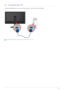 Page 19Installing the Product2-7
2-7 Connecting with a PC
 Connect the [RGB IN] port of the product to the [D-Sub] port of your PC with a D-Sub cable. 
 Use the [RGB IN] port to directly connect the monitor to a PC.
 
 