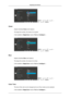 Page 36MENU →   ,   →   →   ,   →
 →   ,   → MENU
Green Adjusts individual  Green color balance.
The larger the number, the closer it is to green.
( Not available in  MagicColor mode of Full and Intelligent. ) MENU →   ,   →   →   ,   →
 →   ,   → MENU
Blue Adjusts individual  Blue color balance.
The larger the number, the closer it is to blue.
( Not available in  MagicColor mode of Full and Intelligent. ) MENU →   ,   →   →   ,   →
 →   ,   → MENU
Color Tone The tone of the color can be changed and one of four...