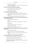 Page 48(Refer to the Preset Timing Modes).
Q: The screen can be unbalanced due to the cycle of the video card signals.\
 Readjust
Position by referring to the OSD.
The screen is out of focus or OSD cannot be adjusted. Q: Have you adjusted the resolution or frequency on the monitor?
A: Adjust the resolution and frequency of the video card.(Refer to the Preset Timing Modes).
LED is blinking but no images on the screen. Q:
Is the frequency properly adjusted when checking the Display Timing on t\
he menu?
A: Adjust...