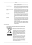 Page 75Example: If the same light repeats itself 60 times per sec-
ond, this is regarded as 60 Hz.
Horizontal Frequency The time to scan one line connecting the right edge to the
left edge of the screen horizontally is called the Horizontal
Cycle. The inverse number of the Horizontal Cycle is called
Horizontal Frequency. Unit: kHz
Interlace and Non-Interlace
Methods Showing the horizontal lines of the screen from the top to
the bottom sequentially is called the Non-Interlace method
while showing odd lines and...