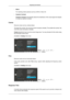 Page 34•
Movie
For watching motion pictures such as a DVD or Video CD.
• Dynamic Contrast
Dynamic Contrast  automatically detects the distribution of the visual signal and adjusts\
to create an optimum contrast.
Coarse Removes noise such as vertical stripes.
The larger the number, the more the screen increases vertically. The sma\
ller the number, the
more the screen decreases vertically.
Coarse adjustment may move the screen image area. You may relocate it to the c\
enter using
the horizontal control menu....