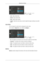 Page 37MENU →   ,   →   →   ,   →
 →   ,   → MENU
• Cool - Makes whites bluish.
• Normal - Keeps whites white.
• Warm - Makes whites reddish.
• Custom - Select this mode when you want to adjust the image according to your \
prefer-
ences.
Color Effect You can change the overall mood by changing the screen colors.
( Not available in  MagicColor mode of Full and Intelligent. ) MENU →   ,   →   →   ,   →
 →   ,   → MENU
• Off - This applies an achromatic color to the screen to adjust the screen e\
ffects.
•...