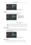 Page 39MENU →   ,   →   →   ,   →
 →   ,   → MENU
Image Size You can change the size of the screen displayed on your monitor.  ,   →   →   ,   →
 →  ,   → MENU
• Auto - The screen is displayed in accordance with the screen aspect ratio of\
 the input
signals.
• Wide - A full screen is displayed regardless of the screen aspect ratio of t\
he input signals.
Menu H-Position You can change the horizontal position where the OSD menu appears on you\
r monitor.
The larger the number, the more the OSD menu moves to the...