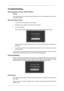 Page 45Troubleshooting
Self-Test Feature Check-- P2070, P2070G --
 Note
Your monitor provides a self test feature that allows you to check wheth\
er your monitor is
functioning properly.
Self-Test Feature Check 1. Turn off both your computer and the monitor.
2.Unplug the video cable from the back of the computer.
3.
Turn on the monitor.If the monitor is functioning properly, you will see a box in the illust\
ration below. This box appears during normal operation if the video cable becomes disc\
onnected or...