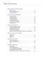 Page 2Table Of Contents
MAJOR SAFETY PRECAUTIONS
Before You Start  . . . . . . . . . . . . . . . . . . . . . . . . . . . . . . . . . . . . . . . . . . .  1-1
Custody and Maintenance  . . . . . . . . . . . . . . . . . . . . . . . . . . . . . . . . . . .  1-2
Safety Precautions  . . . . . . . . . . . . . . . . . . . . . . . . . . . . . . . . . . . . . . . . .  1-3
INSTALLING THE PRODUCT
Package Contents   . . . . . . . . . . . . . . . . . . . . . . . . . . . . . . . . . . . . . . . . .  2-1
Installing the Stand...