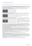 Page 234-2Troubleshooting
4-2 Before Requesting Service
 Please check the following before requesting After-Sales service. If the problem continues, please contact your nearest 
Samsung Electronics Service Center.
 
A blank screen appears / I cannot turn the product on
Is the power cord connected properly? Check the connection status of the power cord.
Does the screen display  icon? Che ck the cable connecting the PC and the product.
Does the screen display  icon?This occurs when the signal from the graphics...