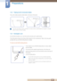 Page 2424
Preparations
1
1 Preparations
1.2.3 Tidying Up the Connected Cables
Tidy up the cables using the cable holder on the back of the stand.
 The color and shape of parts may differ from what is shown. Specifications are subject to change 
without notice to improve quality.
 
1.2.4 Kensington Lock
An anti-theft lock allows you to use the product securely even in public places.
The locking device shape and locking method depend on the manufacturer. Refer to the user guide 
provided with your anti-theft...