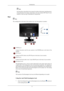 Page 13 Note
See  PowerSaver 
described in the manual for further information regarding power
saving functions. For energy conservation, turn your monitor OFF when it is not
needed or when leaving it unattended for long periods.
Rear  Note
The configuration at the back of the monitor may vary from product to product. POWER port
Connect 
the 

power  cord  for  your  monitor  to  the  POWER  port  on  the  back  of  the
monitor. DVI IN port
Connect the DVI Cable to the DVI IN port on the back of your monitor....