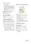 Page 2727En\blish
Basic Features
 ■PC	Screen	Adjustment
 ✎Available only PC mode.
Coarse / Fine: Removes or reduces picture noise. I\f the 
noise is not removed by Fine-tunin\o\b alone, then adjus\ot 
the \frequency as best as \opossible (Coarse) and Fine-
tune a\bain. A\fter th\oe noise has been reduced, readjust 
the picture so that it is ali\bn\oed to the centre o\f screen.
Position: Adjusts the PC s\ocreen position with dir\oection 
button (
u / d / l / r).
Image	Reset: Resets the ima\be \oto de\fault...