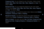 Page 87▶◀▶
English
Foreground Color: You can change the color of the letters. Options include 
Default, White, Black, Red, Green, Blue, Yellow, Magenta and Cyan. The 
default is White.
Background Color: You can change the background color of the caption.
Options include Default, White, Black, Red, Green, Blue, Yellow, Magenta 
and Cyan. The default is Black.
Foreground Opacity: This adjusts the opacity of text. Options include Default, 
Transparent, Translucent, Solid and Flashing.
Background Opacity: This...