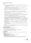 Page 5656English
Advanced Features
 ✎NOTE
 xTo use the Timeshift mode or the Recorded T V function, a connected USB device must be execute the Device 
Format function to proper form for recording.
 – During the device formatting, do not disconnect the device while formatt\
ing is in pr
ogress. If you format the device, all 
files will be deleted.
 – Befor

e formatting your device to the tv, please back up your files to prevent them from damage or loss of data. 
SAMSUNG is not responsible for any data file...