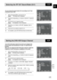 Page 23Setting the DVD-VCR Output Channel
Selecting the RF OUT Sound Mode (G-K )
GB
23
VCR
VCR
Your DVD-VCR output channel may need to be changed if the
pictures suffer from interference or if your TV cannot find the
pictures. 
Also, you can change the DVD-VCR output channel to adjust the
frequency in which information is displayed on the screen. 
1After pressing the MENU, press the OK or ❿.
Result: The Setup menu is displayed.
2Press the corresponding #,❷buttons to select the Installoption.
3Press the OK or❿to...