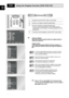 Page 56GB
56
Using the Display Function (DVD/VCD/CD)DVD
1
ENG ENG
MOVEOK
ENG ENG
MOVEOK
ENG ENG
0~9OK
1During play, press the INFO. button on the remote.
2Use the ,❷buttons to select the desired item.
3Use the ➛, ❿buttons to make the desired setup.
• You may use the number buttons of the remote control to
directly access a title, chapter or to start the playback from the
desired time.
4To make the screen disappear, press the INFO. button again.
To access the desired title when there is more than one in the...