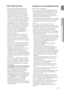 Page 70
69
 GB
●  APPENDIX
COPY PROTECTION
Because AACS (Advanced Access Content 
System) is approved as content protection 
system for BD format, similar to use of CSS 
(Content Scramble System) for DVD format, 
certain restrictions are imposed on playback, 
analog signal output, etc., of AACS protected 
contents. The operation of this product and 
restrictions on this product may vary depending 
on your time of purchase as those restrictions 
may be adopted and/or changed by AACS after 
the production of this...