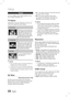 Page 22 English
Setup
English 
Display
You can configure various display options such as 
the TV Aspect, Resolution, etc.
TV Aspect
Depending on the type of television you have, you 
may want to adjust the screen setting.
4:3 Pan-Scan~
Select when you want to see the 16:9 
video supplied by the DVD without the 
black bars on top and bottom, even 
though you have a TV with a 4:3 ratio 
screen(extreme left and right portion of 
the movie picture will be cut off).
4:3 Letter Box~
Select when...