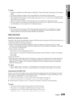 Page 19
1 English
English 1

02
Connections

NOTE
Resolutions available for the HDMI output are 480p(576p), 720p,1080i/1080p. See page 23 for the resolution setting. This product operates in Interlace scan mode 480i(576i) for component/composite output.After making the video connection, set the Video input source on your TV to match the corresponding Video 
output mode on your product.  See your TV owner's manual for more information on how to select the TV's Video Input source.Turn this...