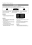 Page 2
 English
English 

Safety Information
Safety Warnings
TO REDUCE THE RISK OF ELECTRIC SHOCK, DO NOT REMOVE THE COVER(OR BACK). NO USER-SERVICEABLE PARTS ARE INSIDE. REFER SERVICING TO QUALIFIED SERVICE PERSONNEL.
CAUTIONRISK OF ELECTRIC SHOCK  DO NOT OPEN
This symbol indicates “dangerous voltage” inside the product that presents a risk of electric shock or personal injury.
CAUTION : TO PREVENT ELECTRIC SHOCK, MATCH WIDE BLADE OF PLUG TO WIDE SLOT, FULLY INSERT.
This symbol indicates important...