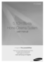 Page 1
5.1CH Blu-ray
Home Cinema System
user manual
imagine the possibilities
Thank you for purchasing this Samsung product.
To receive more complete service,  
please register your product at
www.samsung.com/register
HT-C7550W
 