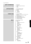 Page 5
 English
English 

Contents
Safety InformatI on 
2
2 Safety Warnings3 Precautions4 Cautions on Handling and Storing Discs4 Licence4 Copyright
GettI n G  Starte D 
7
7       Icons that will be used in manual8 Disc Types and Characteristics12 Accessories13 Description13 Front Panel14 Rear Panel15 Remote control
Conne C t I on S 
17
17 Connecting the Speakers22 Attaching the Toroidal Ferrite Core to the Power Cord of the Main Unit23 Connecting External Devices/your TV via HDMI24 Connecting...