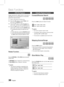 Page 300 English
Basic Functions
English 1
JPEG file Playback
Images captured with a digital camera or camcorder, or 
JPEG files on a PC can be stored on a CD and then 
played back with this product.
Insert a JPEG disc on the disc tray.
Press the 
_+ buttons to select Photo, and 
then press the  ENTER button.
Press the $% buttons to select the folder you 
want to play, and then press the  ENTER button.
Press the ▲▼ buttons to select the photo you 
want to play, and then press the ENTER button.
The...