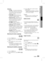 Page 33 EnglishEnglish 
04 Basic Functions
TOOLS menu
Title(  ) : To access the desired title 
when there is more than one in the disc. 
For example, if there is more than one 
movie on a DVD, each movie will be 
identified as a Title.
Chapter( 
 ) : Most DVD discs are 
recorded in chapters so that you can 
quickly find a specific chapter.
Playing time( 
 ) : Allows playback of 
the film from a desired time. You must 
enter the starting time as a reference. 
The time search function does not...