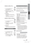 Page 125Français 47
04 Fonctions de base
Utilisation de Menu Titre
Z
Durant la lecture, appuyez sur le 
bouton TITLE MENU de la 
télécommande.
Appuyez sur les boutons ▲▼◄► 
pour effectuer la sélection 
souhaitée, puis appuyez sur le bouton 
ENTRÉE.
REMARQUE
Les éléments de menu peuvent varier 
selon le disque et ce menu risque d'être 
indisponible.
L’option Menu Titre ne s'afﬁ chera que si le 
disque contient au moins deux titres.
Utilisation de Menu contextuel
h
En cours de lecture, appuyez sur le...