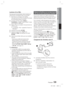 Page 137Français 59
04 Fonctions de base
Utilisation de l’iPod/iPhone avec une station d’accueil dock sans ﬁ l (vendue séparément) pour iPod/iPhone
Vous pourrez obtenir une qualité musicale plus 
rafﬁ née via les enceintes si le signal audio de l’iPod/
iPhone est transmis à l’aide d’un émetteur sans ﬁ l.
Pour connecter l’unité principale lors de la mise en 
service du produit, vous devez régler manuellement 
l’option Linking ID (ID de liaison). (Voir page 61)
Une fois le réglage initial de l’unité principale...