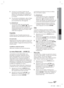 Page 145Français 67
05 Services réseau
Au bout d'un moment, Smart Hub est 
automatiquement réinitialisé. L'écran peut 
devenir noir, puis Smart Hub réapparaît. La 
procédure de réinitialisation débutera dans 
un moment.
Pour terminer la réinitialisation, allez à l'étape 
4 de la section Démarrage de Smart Hub 
pour la première fois. (Voir page 62) 
REMARQUE
Si vous avez oublié votre mot de passe, 
appuyez sur le bouton ARRÊT (  ) situé sur le 
panneau avant du produit et maintenez-le 
enfoncé...