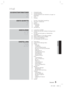 Page 161Deutsch 5
Inhalt
SICHERHEITSINFORMATIONEN
2
2 Sicherheitshinweise
3 Vorsichtsmaßnahmen
4  Vorsichtsmaßnahmen beim Verwenden und Lagern von Datenträgern
4 Lizenz
4 Copyright
ERSTE SCHRITTE
7
7       Symbole in dieser Bedienungsanleitung
8  Disk-Typen und Merkmale
12 Zubehör
13 Beschreibung
13 Vorderseite
14 Rückseite
15 Fernbedienung
ANSCHLÜSSE
17
17 Lautsprecher anschließen
20  Anschluss des optionalen drahtlosen Empfängermoduls  einrichten
21  Anbringen des Ferritringkerns am Netzkabel Des  Hausgeräts...