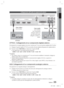 Page 259Italiano 25
02 Connessioni
Collegamento dell'audio da apparecchi esterni
OTTICO : Collegamento di un componente digitale esterno
Per apparecchi con segnale digitale come ad es. ricevitore per TV via ca\
vo/ricevitore satellitare (Set-Top Box).
Collegare l'ingresso digitale (OTTICO) sul prodotto all'uscita digital\
e dell'apparecchio digitale esterno.
Premere il tasto FUNCTION per selezionare l'ingresso D. IN.Per selezionare i modi nella sequenza seguente:  
BD/DVD   D. IN   AUX ...