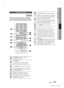 Page 285Italiano 51
04 Funzioni di base
Ascolto di musica
ow
Tasti del telecomando utilizzati 
per la riproduzione della musica
MUTE
REPEAT
FULL SCREEN
12 
456
78 09
RDS DISPLAY
TA
PTY+
PTY SEARCH
PTY-
MUTE
FULL SCREEN
RDS DISPLAYTA
2
3
1
0 !
9 @
TOOLS
RETURN EXIT
INFO
AB
HUB
CDMO/ST
2D:D
SMART SEARCH iPod SYNCTUNER
MEMORY
S/W LEVEL
TOOLS
RETURNEXIT
INFO
AB
HUB
DMO/ST
2D:DSMARTSEARCH
iPod SYNCTUNERMEMORY
S/W LEVEL
4
6
7
5
8
1Tasto REPEAT : Seleziona il modo di 
riproduzione nella playlist.
2
Tasti RICERCA...