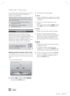 Page 6262 English
Network Services
You can enjoy various network services such as 
Smart Hub or BD-LIVE by connecting the 
product to your network.
Read the following instructions before using 
any network service.Connect the product to the network.
(see pages 26~27)
Conﬁ gure the network settings. 
(see pages 38~41)
1.
2.
Using Smart Hub
Using Smart Hub, you can stream movies, 
videos, and music from the Internet, access 
various for pay or free-of-charge applications and 
view them on your TV. Application...