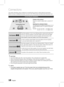 Page 181 English
Connections
English 1
Connections
This section describes various methods of connecting the product to other external components. 
Before moving or installing the product, be sure to turn off the power and dis connect the power cord.
Connecting the Speakers
Front Speakers ei
Place these speakers in front of your listening position, facing inwards (about 45°) 
toward you. Place the speakers so that their tweeters will be at the same height 
as your ear. Align the front face of the front...