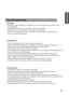 Page 9CD-R Discs
• Depending on the disc recording device (CD-Recorder or PC ) and the condition of the disc, some CD-R discs
may not be playable.
• Use a 650MB/74 minute CD-R. Avoid CD-R media, as they may not be playable.
• If possible, do not use CD-RW (Rewritable) media, as they may not be playable.
• Only CD-Rs that are properly closed can be fully played. If the session is closed but the disc is left open,
you may not be able to fully play the disc.
CD-R JPEG Discs
• Only files with the .jpeg and .JPEG...