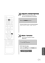 Page 6564
•Each time the button is press, the brightness changes as
follows: SLIGHTLY DARKDARKBRIGHT.
TITLECHAPPRGM RDS RTSTTUNED
kHzMHz
Adjusting Display Brightness
You can adjust the brightness of the display on the
main unit so it wont interfere with your movie viewing.
Press DIMMERbutton.
•‘MUTE’ flash in the display.
•To switch the sound back on (at the same volume as
before), press MUTEagain or the VOLUMEbuttons.
Mute Function
This is useful when answering a doorbell or
telephone call.
Press...