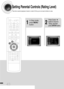 Page 4443
Setting Parental Controls (Rating Level)
Use this to restrict playback of adult or violent DVDs you do not want children to view.
21
In Stop mode,
press MENU
button.Press Cursor
button to move to
‘Setup’ and then
press ENTERbutton.
 41P~76P(DS460)-GB  2004.9.16  11:04 AM  Page 44
 