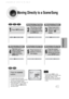 Page 4140
Moving Directly to a Scene/Song
•The selected file will be played.
•An MP3 or JPEG disc cannot be moved
from the disc information screen.
•When playing an MP3 or JPEG disc, you
cannot use      ,      to move a folder. 
To  move a folder, press     (Stop) and
then press      ,     .
DVDVCDCD
MP3JPEG
2
Press Cursor      ,      buttons
or numeric buttons to select
the desired title/track and then
press  ENTER button.
1
Press INFObutton.
01/05001/040 0:00:37 1/103/05001/002 0:00:01 1/101/05001/040 0:00:01...