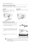 Page 12
1

in STAll in G 	 THE 	 WAll 	 MOU n T
You can use the wall mount blacket to mount this unit on the wall. 
  
Secure the unit firmly to the wall so that it does not fall off. If the unit falls off, it may result in an injury or damage to the product.
When  the  unit  is  installed  on  a  wall,  please  make  sure  that  a  child  does  not  pull  any  of  connecting cables, as it ma y cause it to fall.
▪
▪
.  Then,  fit  the  unit  into  the  corresponding  slots  of  the  wall 
mount...