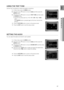 Page 57

ENG

●  SYSTEM SETUP
●  SYSTEM SETUP

USING THE TEST TONE
Use the Test Tone feature to check the speaker connections.
In Stop mode, press the MENU button.
Press the Cursor % button to move to Audio and then press the 
ENTE r
 button.
Press the Cursor % button to move to TEST TONE and then press 
the ENTE r button.
The test tone will be sent to L ➞ C ➞ r  ➞  Sr ➞ SL ➞ SW in 
order.   
If the  ENTE r button is pressed again at this time, the test tone 
will stop.
d Press the  rETU rN button to...